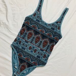 Free People Bohemian BodySuit